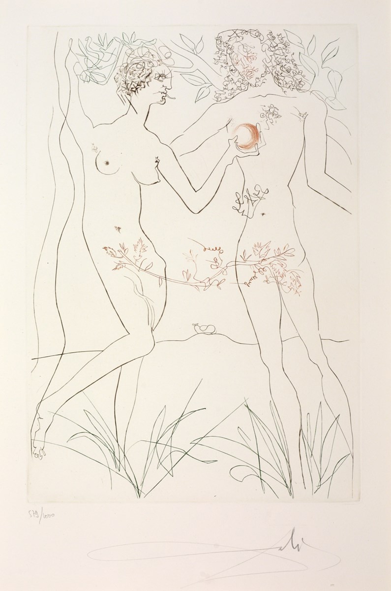Adam and Eve, from Famous Loves, 1972